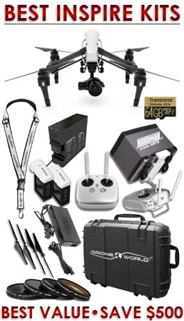 DJI Inspire 1 Drone Bundle