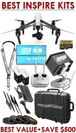 DJI Inspire 1 Drone Bundle