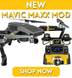 DJI Mavic PRO MaXX Mod Range Extender Remote